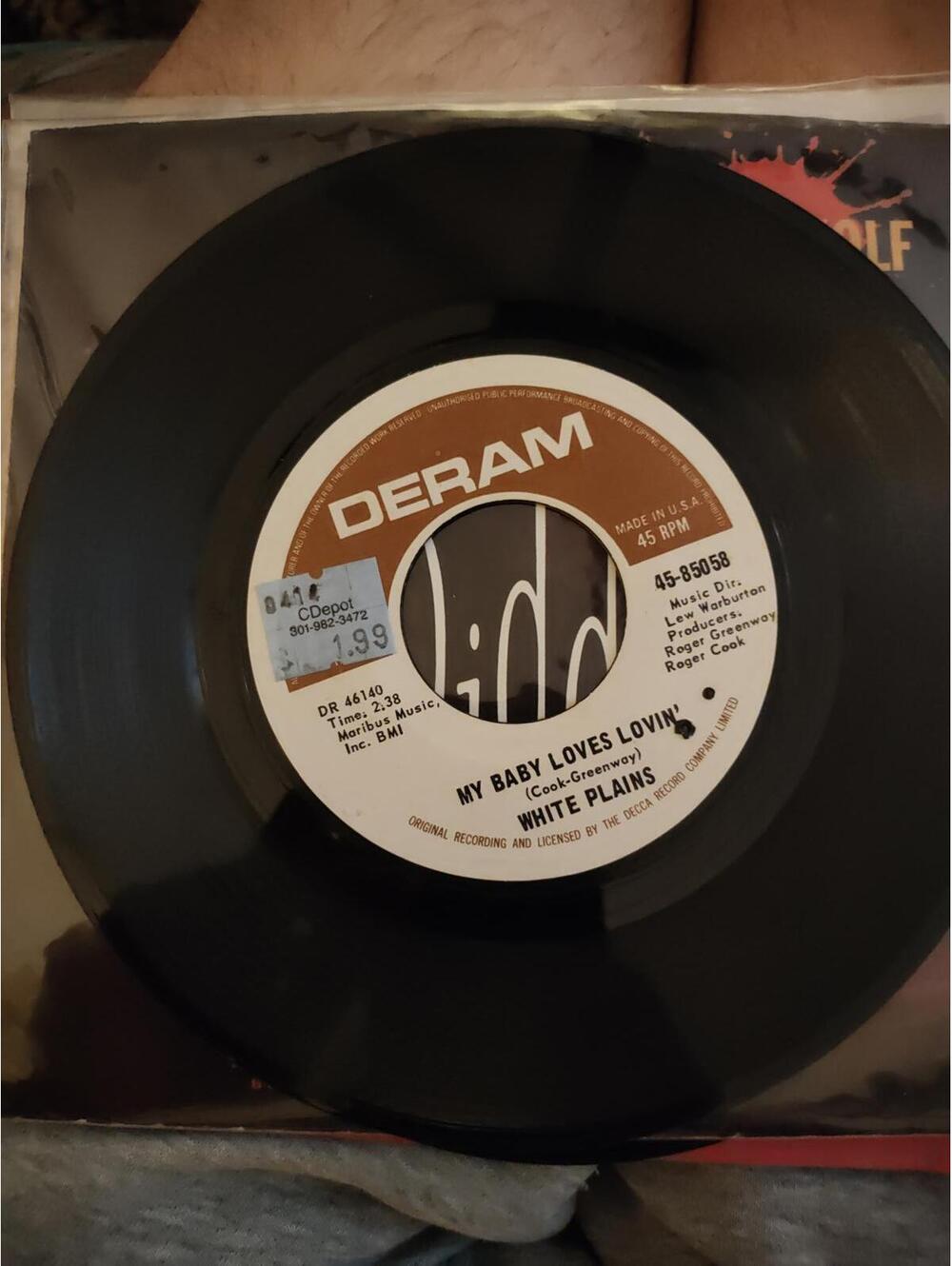 White plains - my baby loves lovin - NM vinyl